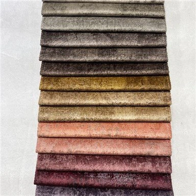 Fluwelen polyester bedrukte huistextielstof